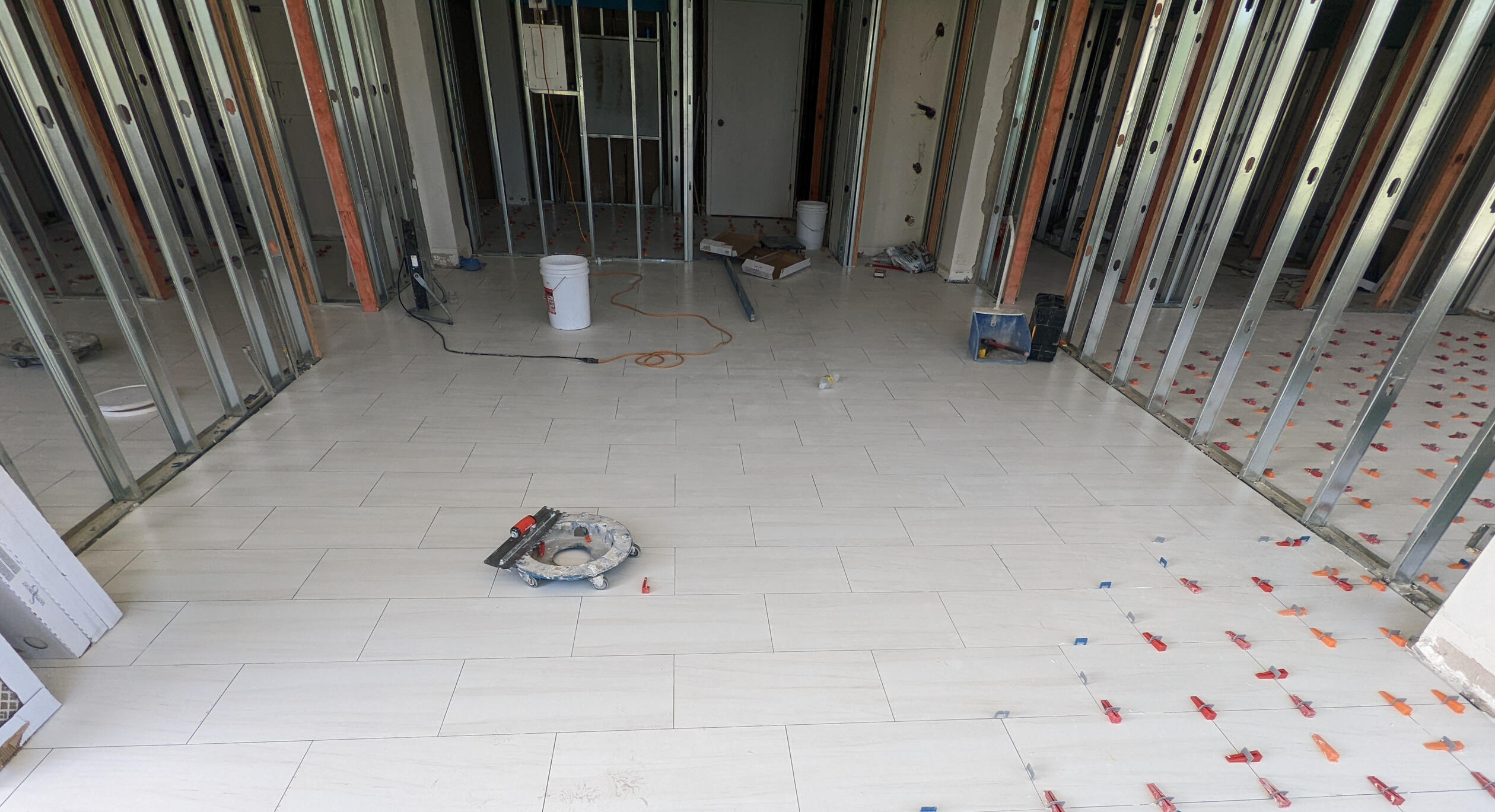 Modern kitchen renovation completed by Peakline Contracting on Palm Beach Island.